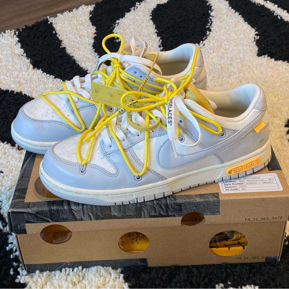 Off-White x Nike Dunk Low ‘Lot 29 of 50’